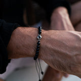 Personalised photo bracelet with your photo - Pearls