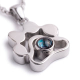 Personalised photo necklace - Paw