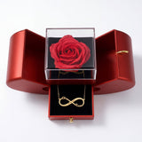 Infinite Love Necklace with Engraving
