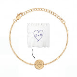 Personalised bracelet with your own handwriting/drawing