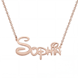 Custom name necklace - Sidney style