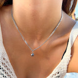 Personalised photo necklace - Cuban chain