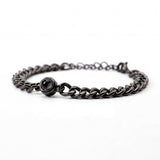 Personalised photo bracelet with your photo - Cuban chain