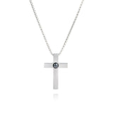 Personalised photo necklace - Cross