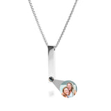 Personalised photo necklace - Bar B-Chain