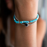 Personalised photo bracelet with your photo - Crystal