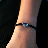 Personalised photo bracelet with your photo - Heart