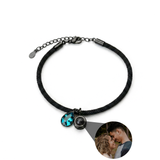 Photo Bracelet with Your Own Photo - Essence Birthstone