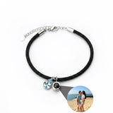 Photo Bracelet with Your Own Photo - Essence Birthstone