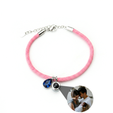 Photo Bracelet with Your Own Photo - Essence Birthstone