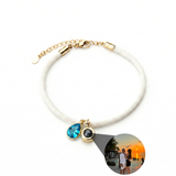 Photo Bracelet with Your Own Photo - Essence Birthstone