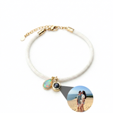 Photo Bracelet with Your Own Photo - Essence Birthstone