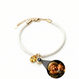 Photo Bracelet with Your Own Photo - Essence Birthstone