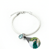 Photo Bracelet with Your Own Photo - Essence Birthstone