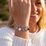 Personalised Charm Bracelet - Paperclip