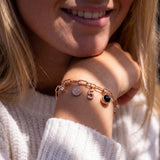 Personalised Charm Bracelet - Paperclip