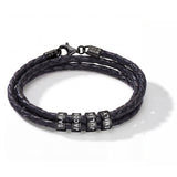 Leather Bracelet with Engraving