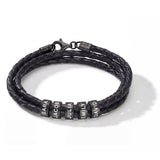 Leather Bracelet with Engraving