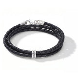 Leather Bracelet with Engraving