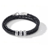 Leather Bracelet with Engraving