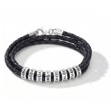 Leather Bracelet with Engraving