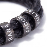 Leather Bracelet with Engraving