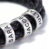 Leather Bracelet with Engraving