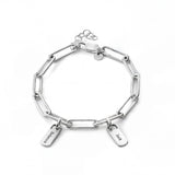 Personalised Bracelet with Engraved Tags