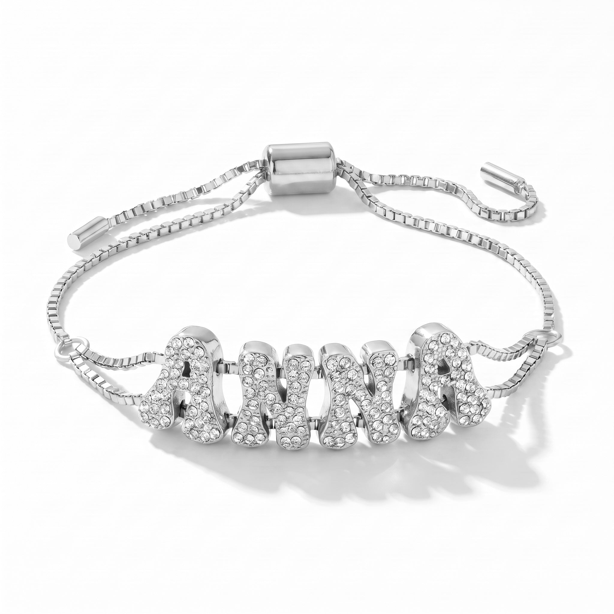 Bubble Letter Bracelet