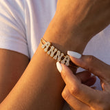 Bubble Letter Bracelet