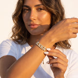Bubble Letter Bracelet