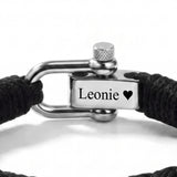 Braided Bracelet with Engraving