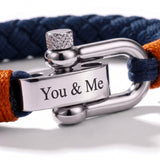 Braided Bracelet with Engraving