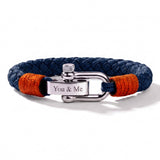 Braided Bracelet with Engraving