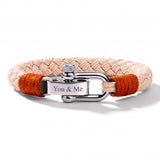 Braided Bracelet with Engraving