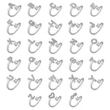 Zirconium ring with letters
